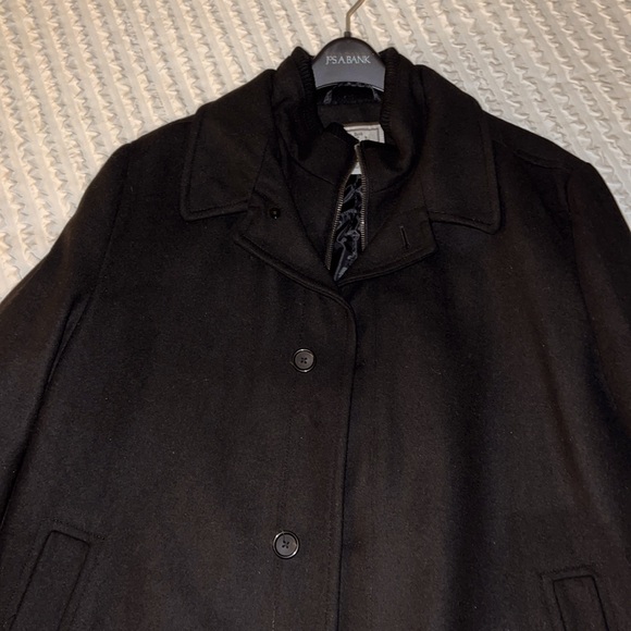 Jos A Bank Double Layer Overcoat - Picture 2 of 5